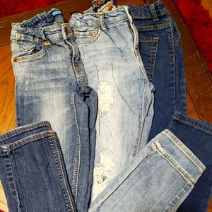 Girls Jeans 10/12 All 4 pairs included. BACK TO SCHOOL